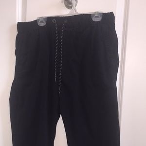 American Eagle Black Joggers